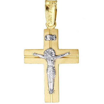 Cross 14ct Gold and White