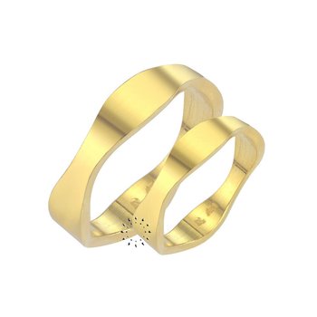 Wedding rings 18ct Gold