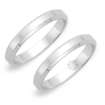 Wedding rings in 14ct