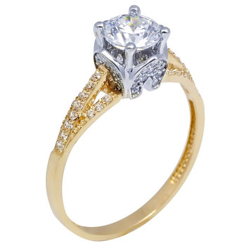 Ring 14ct Gold and white gold