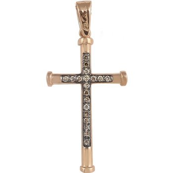 Cross 18ct Pink gold with
