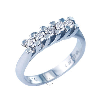 Ring 18ct White Gold with