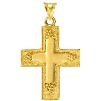 Βαπτιστικός σταυρός 18Κ Χρυσό