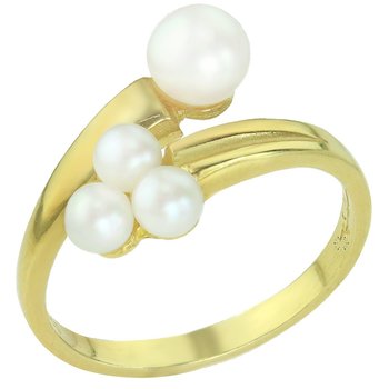 Ring 14ct Gold with Pearls