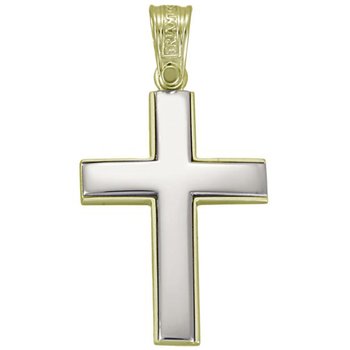 Cross 14 Carats White Gold
