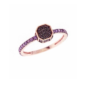 Ring 14 K Rose Gold with