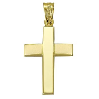 Βαπτιστικός σταυρός 14Κ Χρυσός