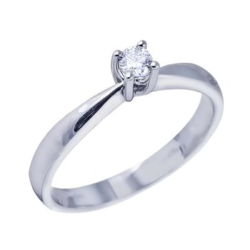 Ring 18K White Gold with