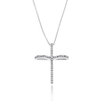 Cross 18ct White Gold with