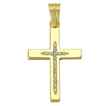 Βαπτιστικός σταυρός 14Κ Χρυσό