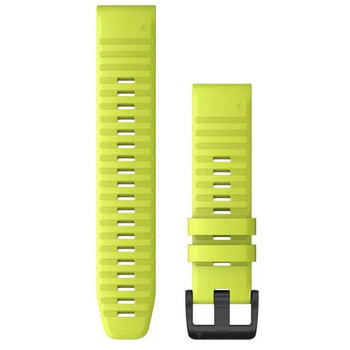 GARMIN QuickFit 22 mm Amp Yellow Silicone Replacement Strap