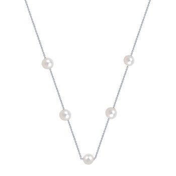Necklace 14K White Gold with