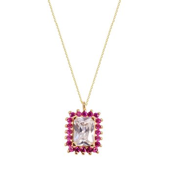 Necklace colori 14K Gold with