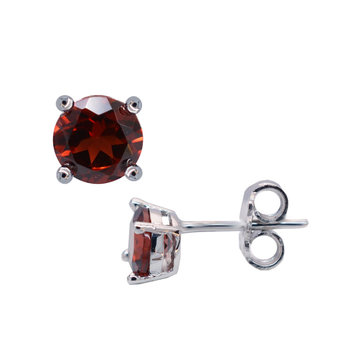 Earrings 14ct White Gold with