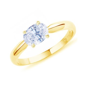 Ring Romance 14ct  Gold with Zircon SAVVIDIS
