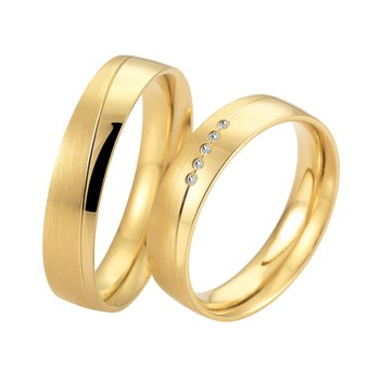 Wedding Rings in 8ct Gold