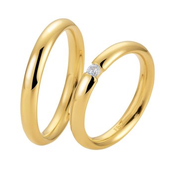 Wedding Rings in 8ct Gold