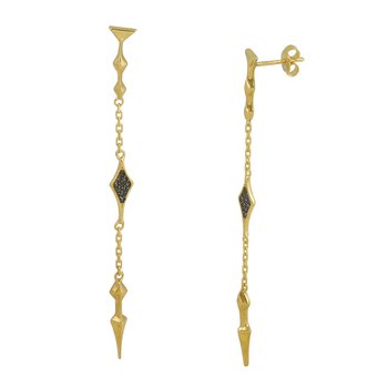 Earrings 14ct gold with