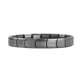 NOMINATION Grey Stainless Steel Base Bracelet