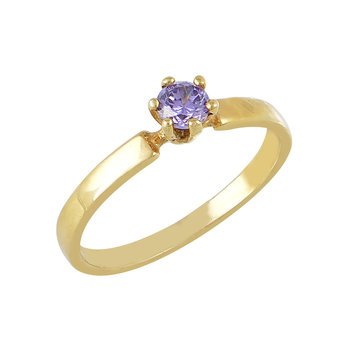 Solitaire Ring 14ct Gold with