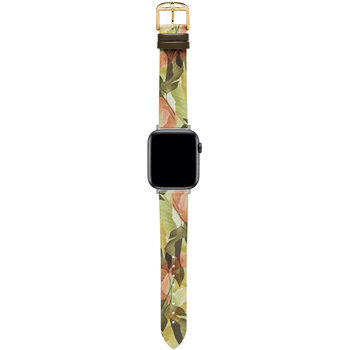 TED Seasonal Patterns Multicolor Leather Strap for APPLE Watches 42-44 mm