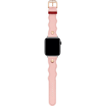 TED Wavy Design Pink Leather