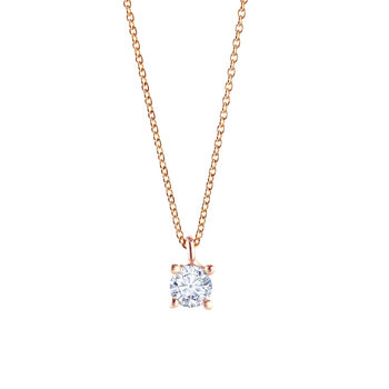 Necklace 14ct Rose Gold with