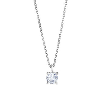 Necklace 14ct White Gold with