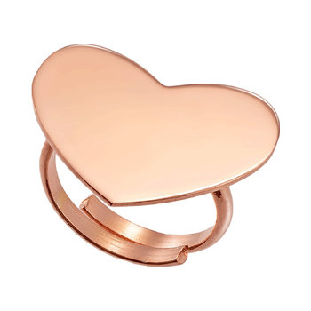 VOGUE Starling Silver 925 Ring Rose Gold Plated