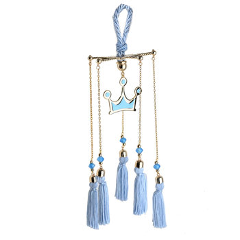 Decorative kids charm with hanging crown