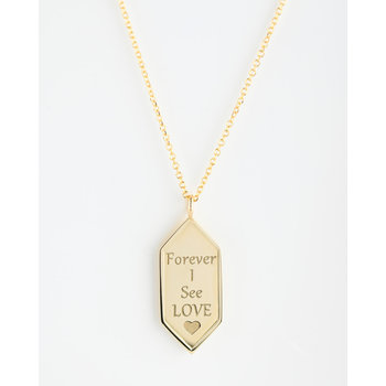 Pendant Forever I See Love in
