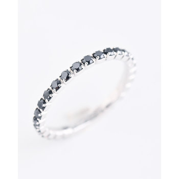 14ct White Gold Eternity Ring