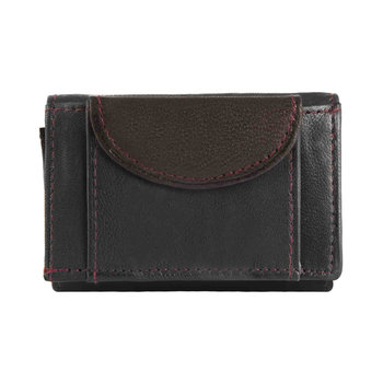 Black Leather Wallet with