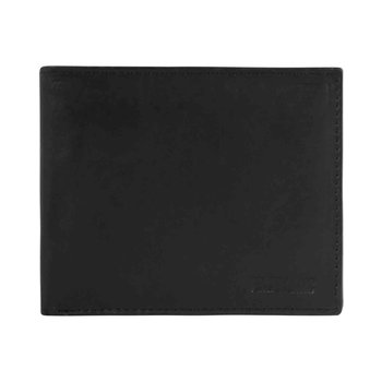 Ανδρικό δερμάτινο πορτοφόλι μαύρο