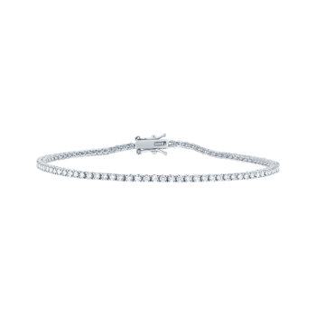 18ct White Gold Bracelet with