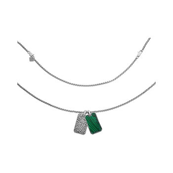 CERRUTI Monogram Stainless Steel Necklace