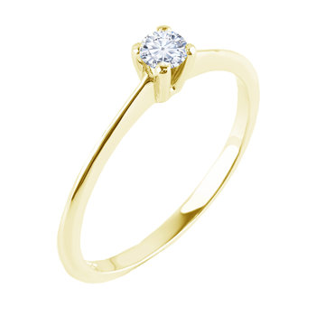 Μονόπετρο δαχτυλίδι SAVVIDIS από χρυσό 18Κ και διαμάντι (No 54)