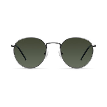 MELLER Yster Gunmetal Olive Sunglasses