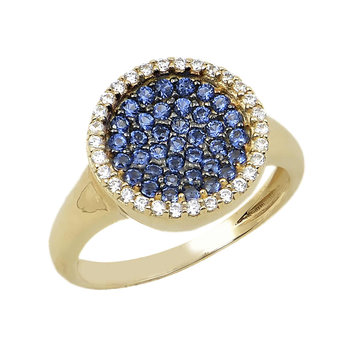 14ct Gold Ring with Zircon by