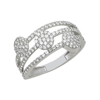 14ct White Gold Ring with