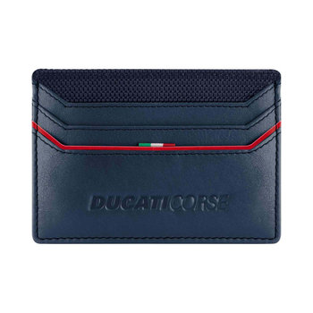 DUCATI CORSE Elegante Leather Card Holder