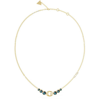 GUESS Rivoli Stainless Steel Necklace with Zircons
