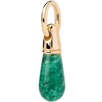 PDPAOLA Icons 18ct Gold-Plated Sterling Silver Pendant with Aventurine