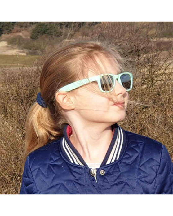KOOLSUN Kids Sunglasses WAVE BLEACHED AQUA 3-10 Years Old