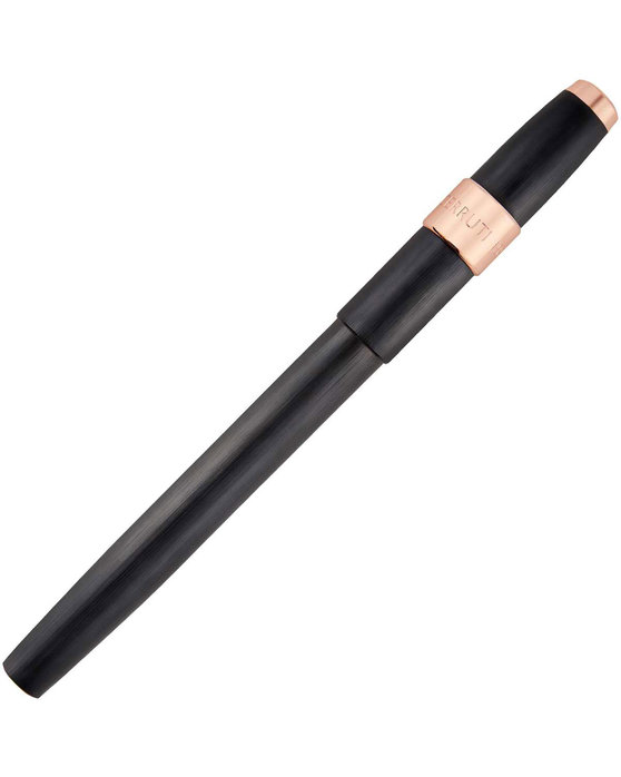 CERRUTI Rollerball pen Block Brushed Black