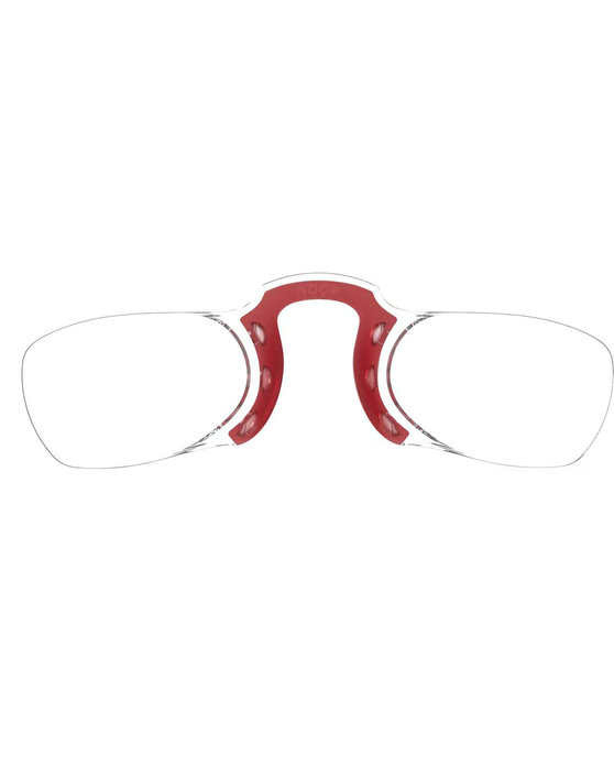 NOOZ Originals Red Presbyopia +1.5 Armless Reading Glasses