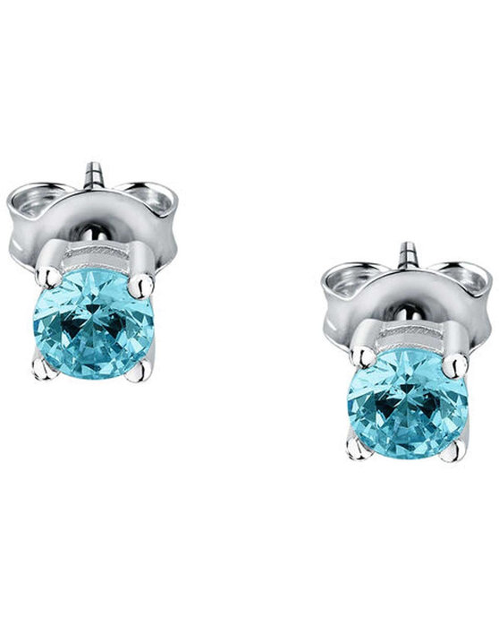 LA PETITE STORY Silver Collection Sterling Silver Earrings with Zircons