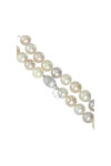 Necklace 14ct Whitegold with Pearls