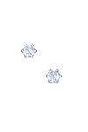 Σκουλαρίκια 18K Λευκόχρυσο με Διαμάντια της FaCaDoro