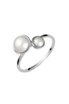 Ring 14ct White gold with Pearl